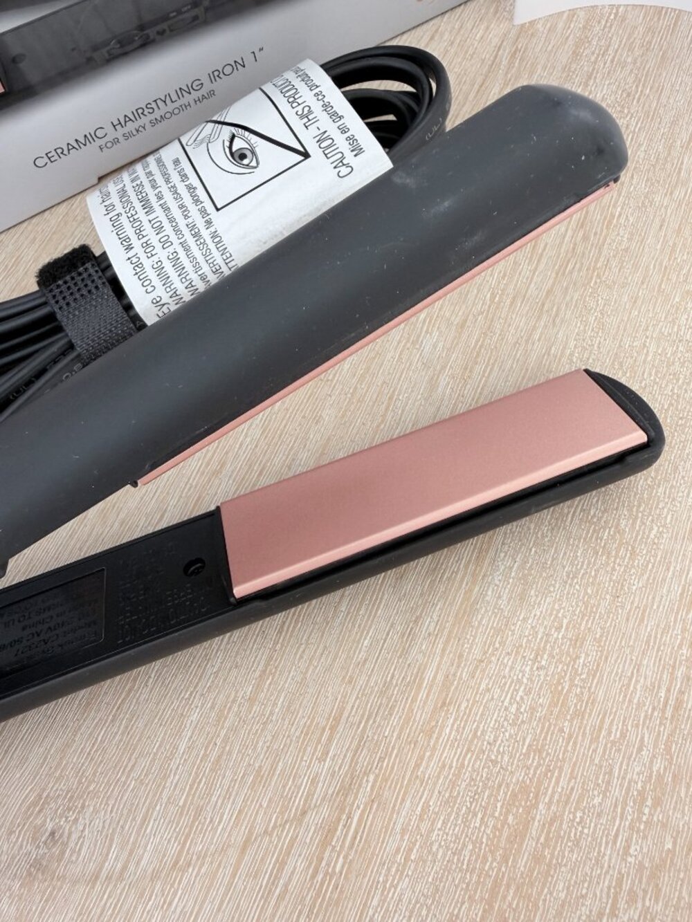CHI Boss Babe 1" Ceramic Hairstyling Flat Iron Straightener NEW OPEN BOX TESTED - Picture 5 of 10